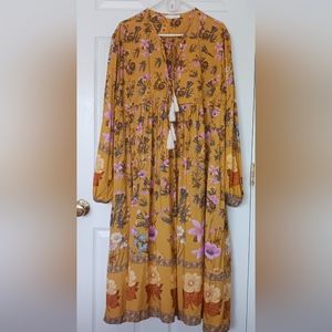 R. Vivimos floral boho dress